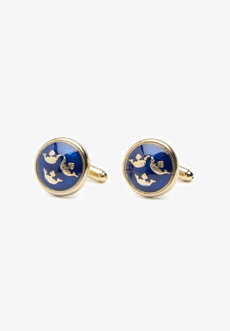 John Henric CROWNS - Cufflinks - gold coloured