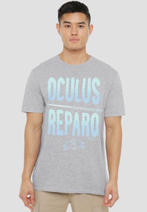 Cotton Soul, HARRY POTTER THE BROKEN GLASSES - Print T-shirt - mottled light grey