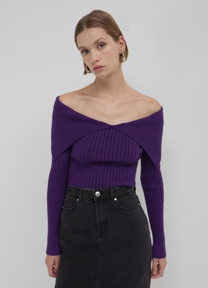 Calliope Strickpullover - violet
