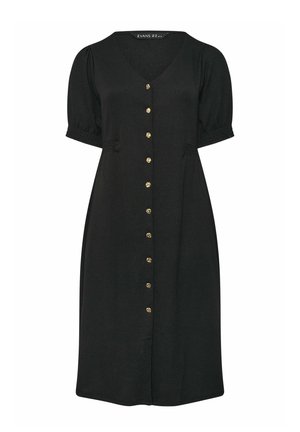 Evans, PLUS SIZE MIDI DRESSES - Shirt dress - black