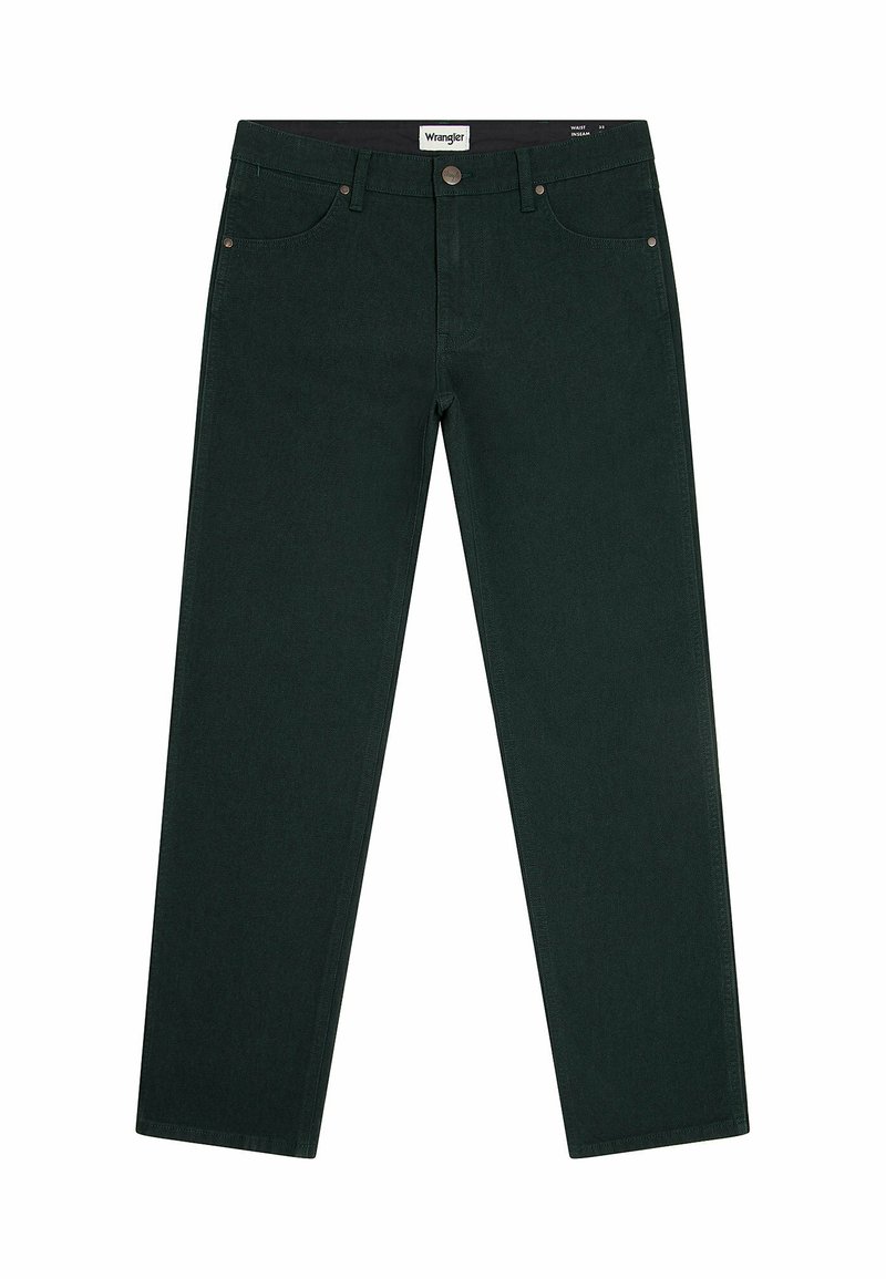 Wrangler Straight leg jeans groen gemêleerd Wrangler Straight leg jeans groen gemêleerd