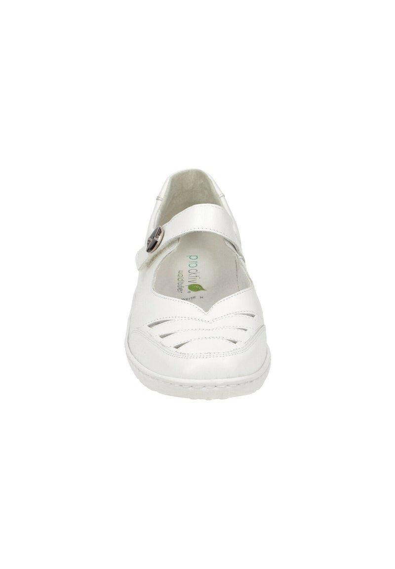 Damen Klassische Ballerinas | Waldläufer HENNI MARY JANE BALLERINA Riemchenballerina white/weiß - EG71747 Damen Klassische Ballerinas | Waldläufer HENNI MARY JANE BALLERINA Riemchenballerina white/weiß - EG71747