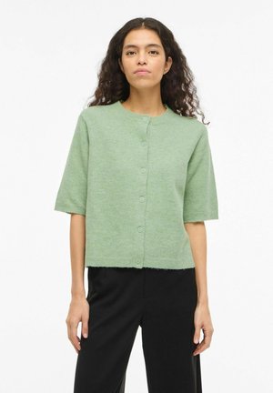 2/4 O-NECK NOOS - Gilet - smoke green