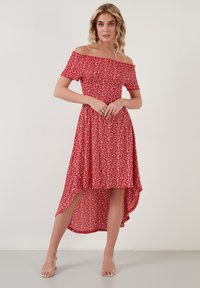 LELA REGULAR FIT - Denné šaty - red