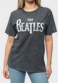 Paradiso Clothing THE BEATLES DROP T SNOW WASH - Print T-shirt - charcoal