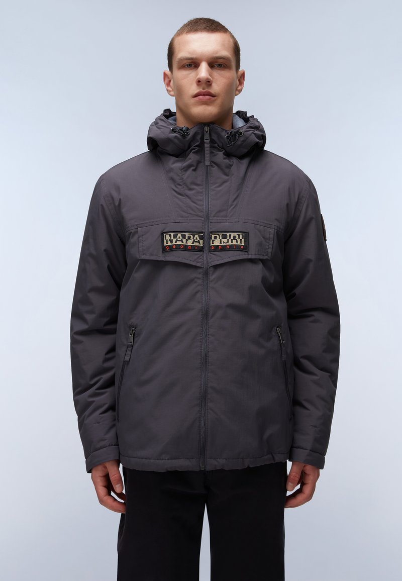 Napapijri RAINFOREST OPEN - Jas - dark grey solid