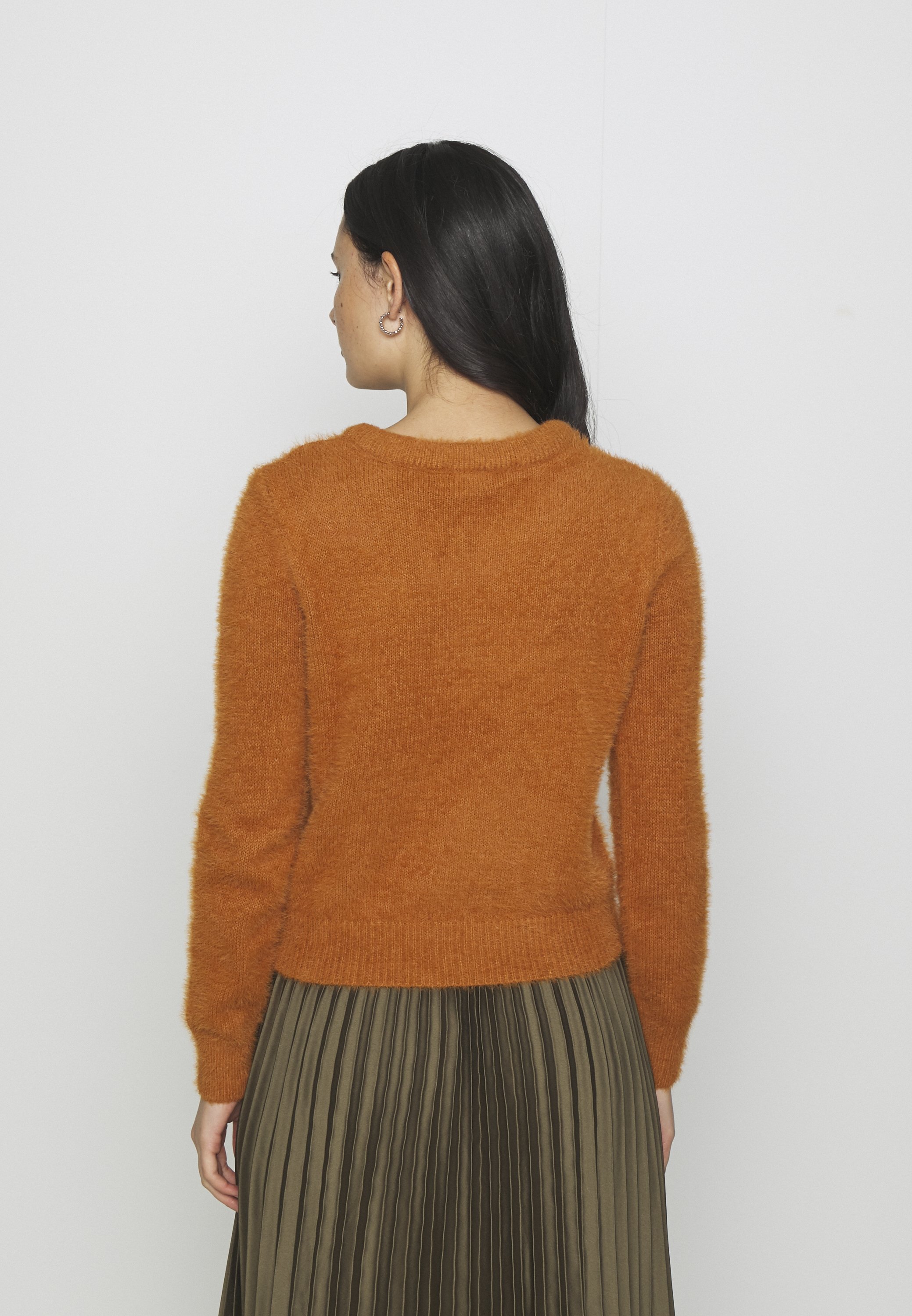 JDY JDYPLEXI Stickad tröja leather brown Zalando.se JDY JDYKATE Stickad tröja brown Zalando.se