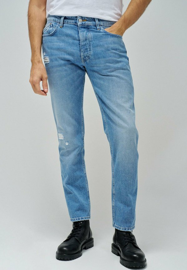Jeans Straight Leg - blau