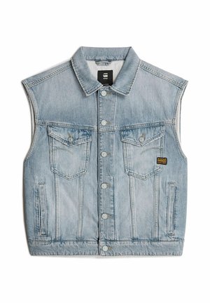 G-STAR, SLEEVELESS - Smanicato - vintage platinum blue