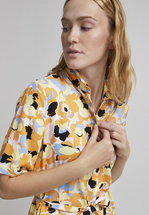 BYMmjoella - Shirt dress - lemon meringue mix4