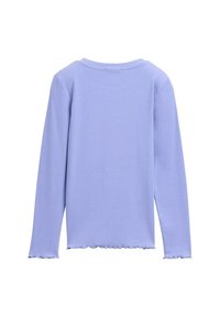 TOM TAILOR GERIPPTES - Maglietta a manica lunga - calm lavender