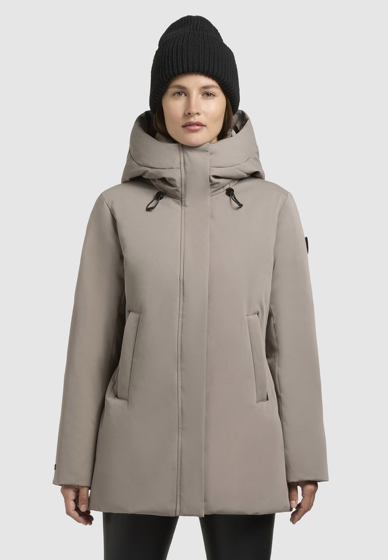 khujo PALLA - Winter coat - graubeige