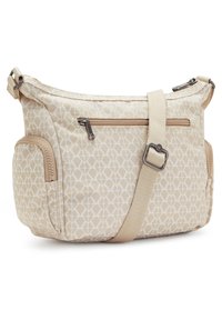 Kipling GABBIE S - Skuldertasker - signature beige