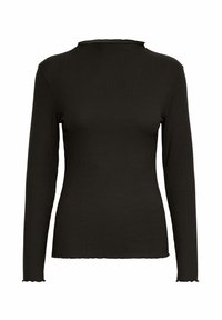 BYPAPILONE HIGH NECK - Longsleeve - black