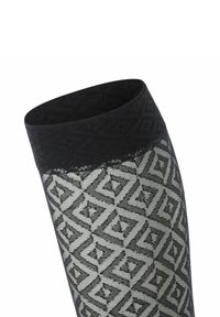 FALKE Tessellating 25 Denier sheer - Kniestrümpfe - black