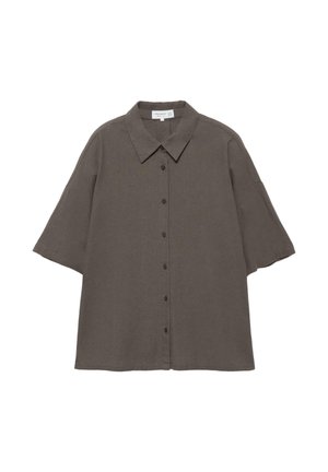 PULL&BEAR, Chemisier - brown