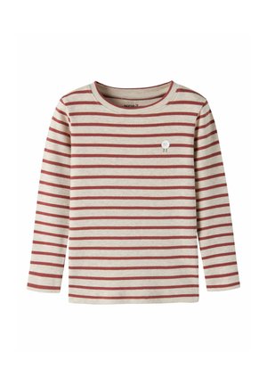 Name it, LONG SLEEVED TOP SLIM FIT - T-shirt à manches longues - peyote melange