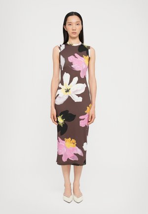 Jersey dress - multi-coloured