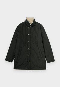 MILITARY TYPE JACKET UNISEX - Πουπουλένιο μπουφάν - black/cream