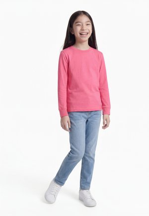 Friboo UNISEX 5 PACK - Bluză cu mânecă lungă - light pink/pink/salmon