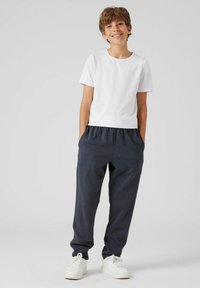 TWO SOON GLATTE - Treniņtērpa apakšdaļas - dark grey melange