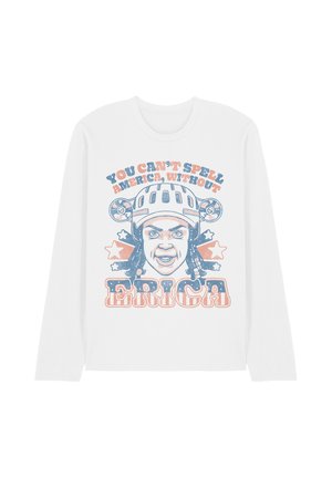 NETFLIX, STRANGER THINGS ERICA AMERICA - Long sleeved top - white