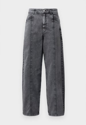 NARA - Egyenes szárú farmer - anthracite