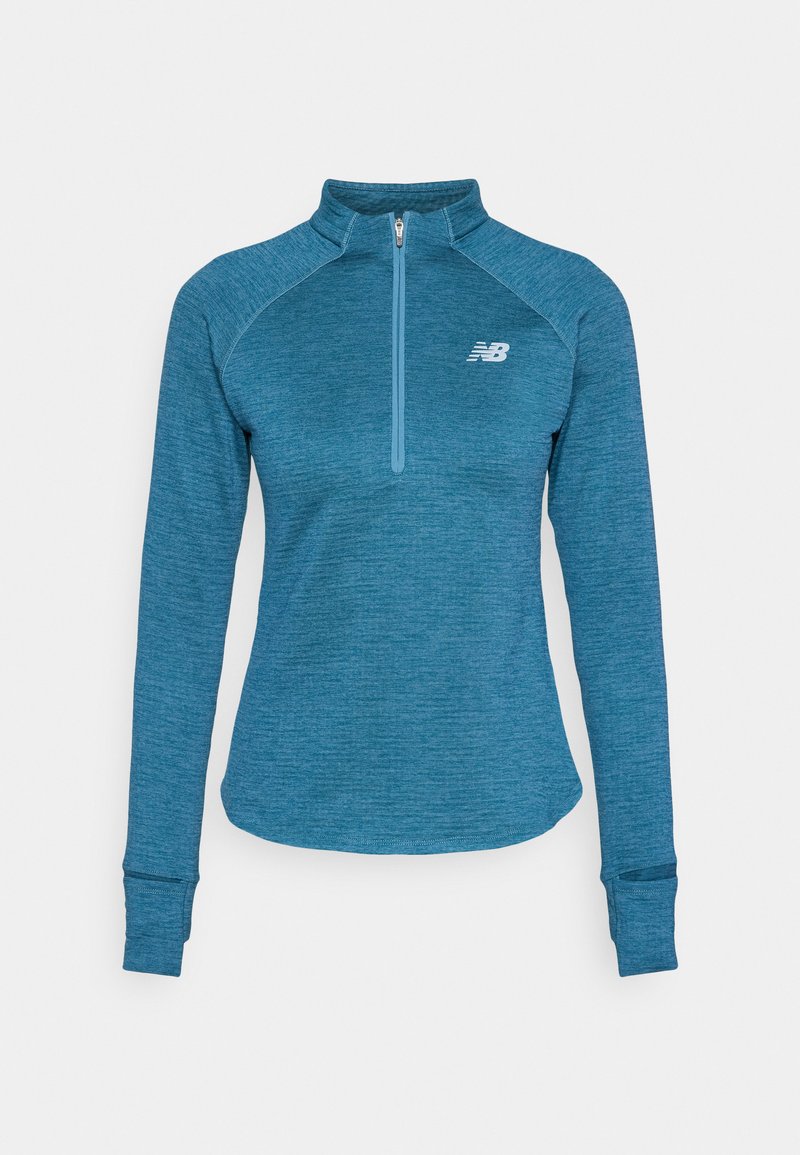 New Balance Longsleeve blauw New Balance Longsleeve blauw