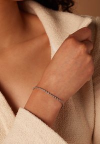 Lucardi TWINKLING BASIC - Armband - silver-coloured