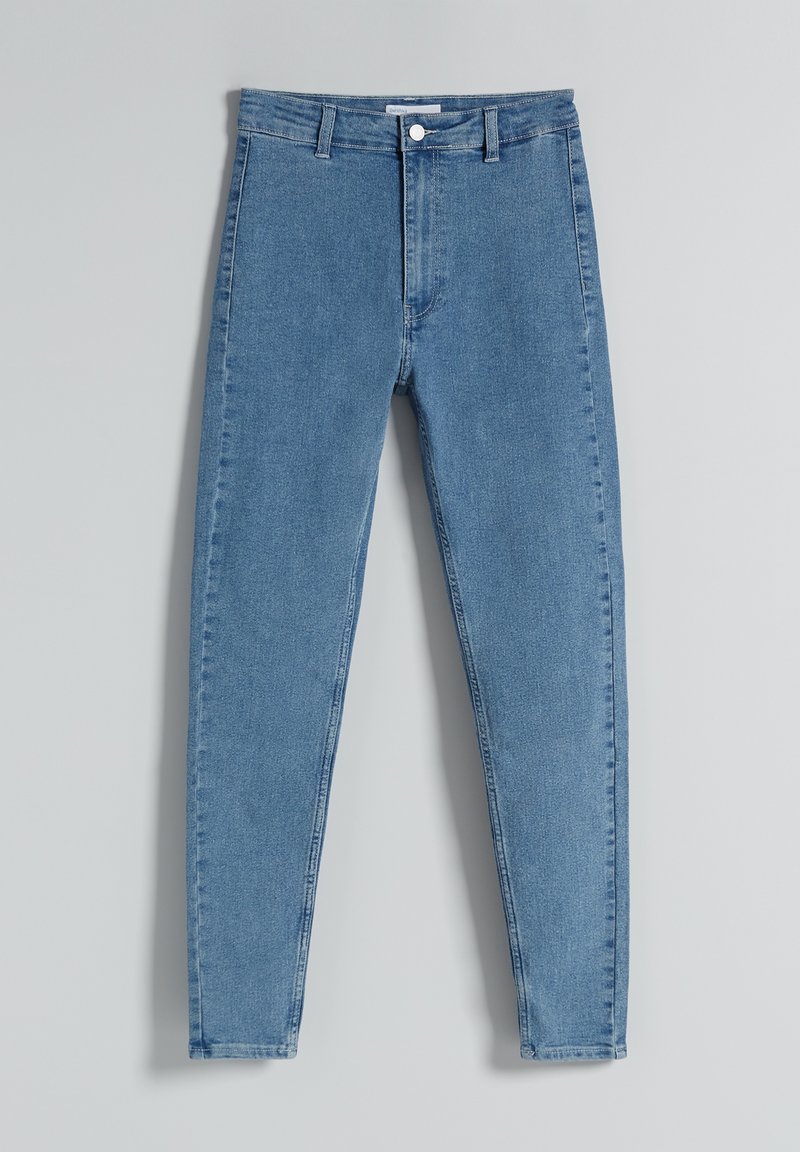 Bershka Jeans Skinny Fit blauw denim/bluedenim