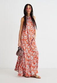 Replay DRESS - Maxi ruha - brick/water