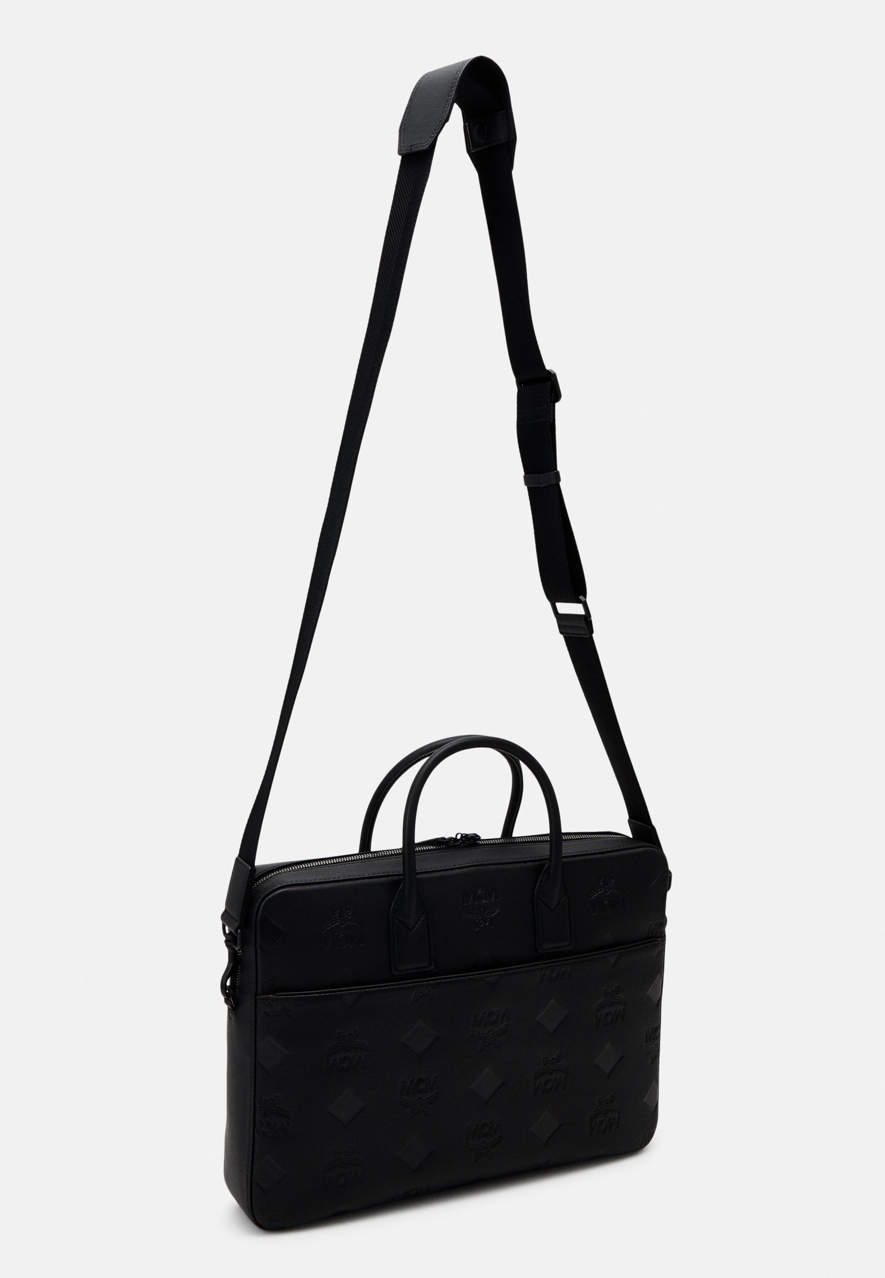 MCM KLASSIK MAXI TOTE UNISEX - Briefcase - black - Zalando.co.uk