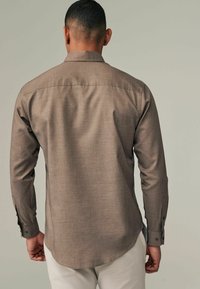 Next BUTTON DOWN OXFORD FIT - REGULAR FIT - Majica - neutral brown marl