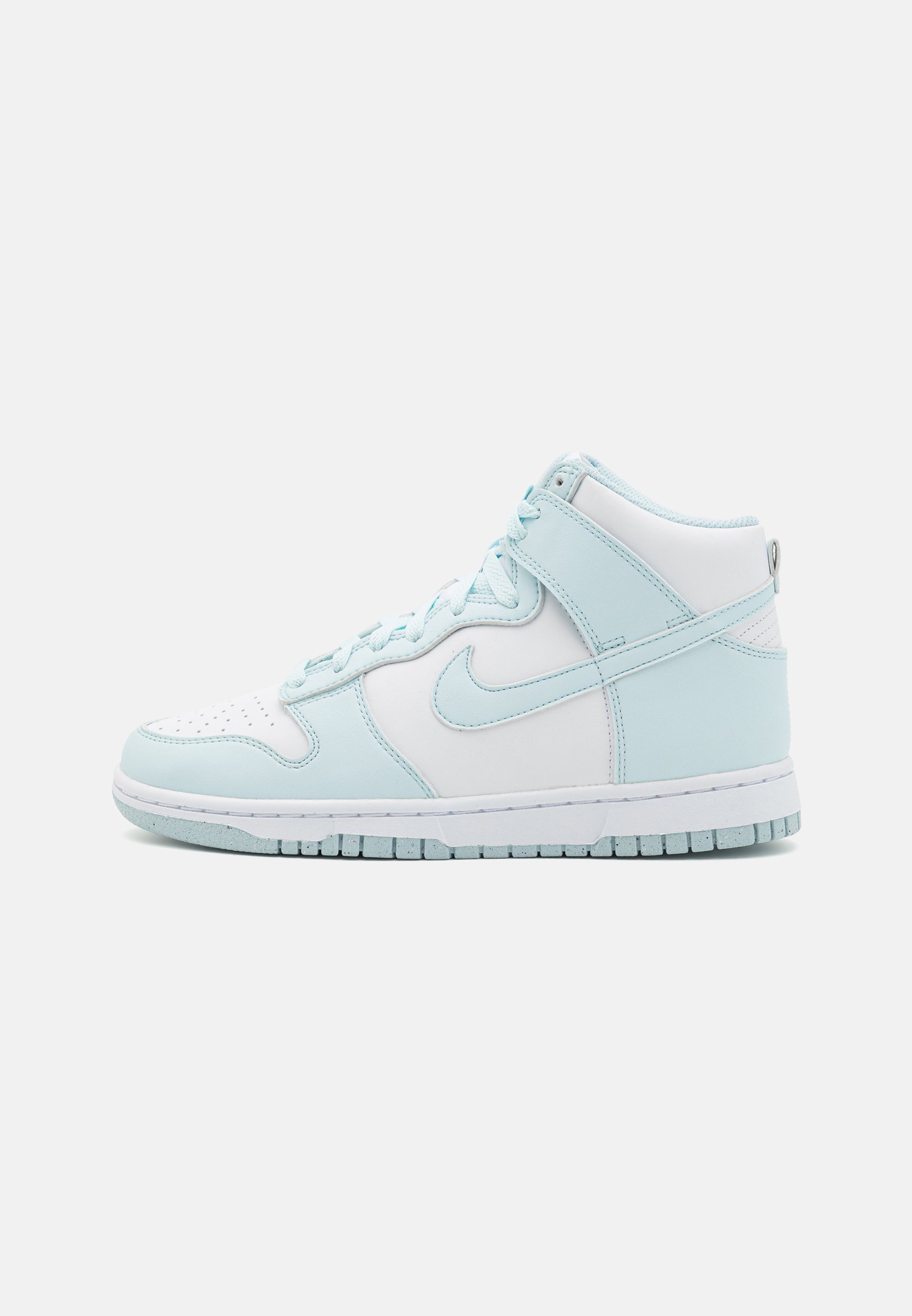 Nike High-Top Sneakers in Light Blue and White Amazon.com | Nike Air Force 1 High Womens OG QS White  main image 3