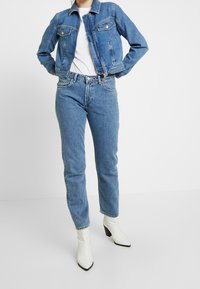 Topshop Džínová bunda - blue denim