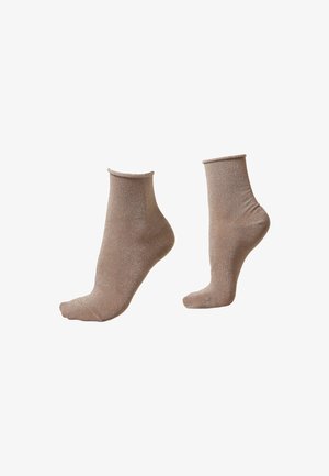 Calzedonia GLITTER - Chaussettes - Grey Brown
