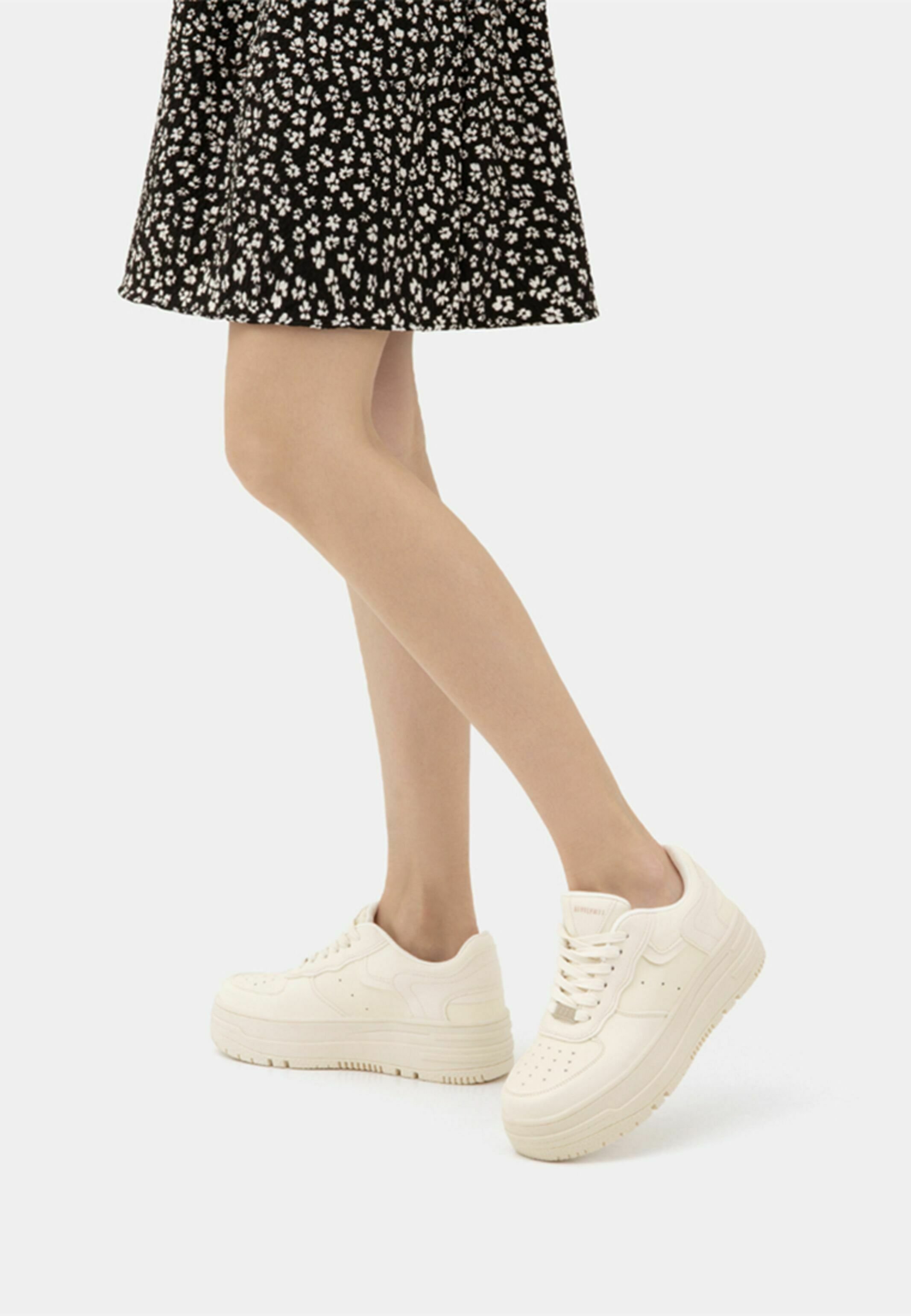 platform sneakers bershka