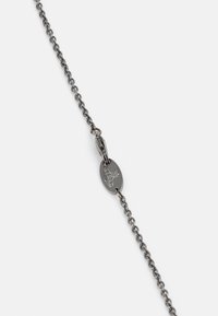 GRACE SMALL PENDANT UNISEX - Kaelakee - silver-coloured/black