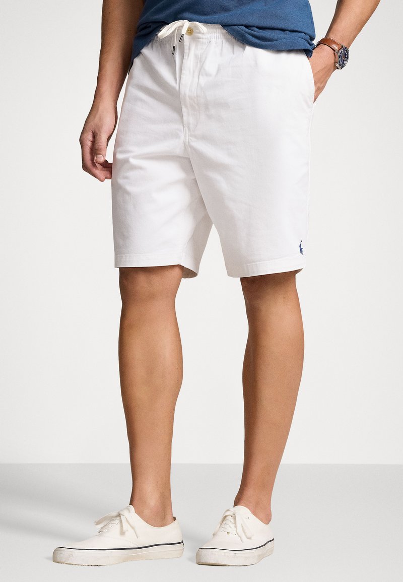 Polo Ralph Lauren Big & Tall - POLO PREPSTER STRETCH TWILL SHORT - Šortai - white, Padidinti