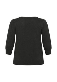 Kaffe Curve LONI 3/4 SL - Trui - dark grey melange