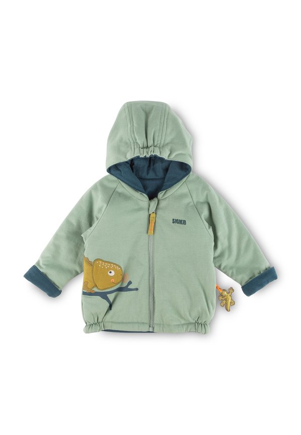 WELCOME TO THE JUNGLE - Übergangsjacke - dunkelblau grün