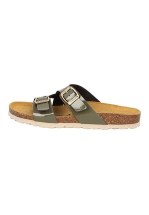 ARRILA PF - Mules - khaki lack
