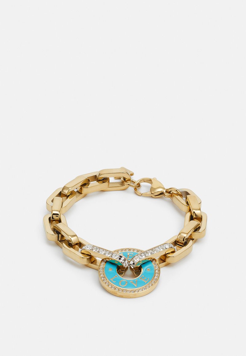 Guess - LOVE - Apyrankė - gold-coloured/turquoise, Padidinti