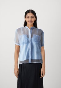 Custommade - CAM - Blouse - halogen blue Miniatuurafbeelding 1