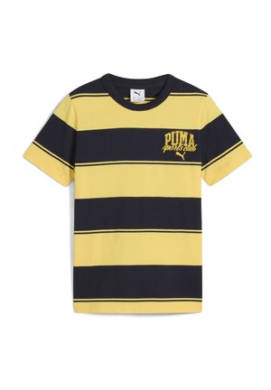 CLASS STRIPED - T-shirt imprimé - new navy