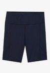 ESSENTIAL HIGH RISE CYCLING SHORTS WITH SIDE POCKETS - Retuusid - dark blue