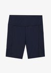 ESSENTIAL HIGH RISE CYCLING SHORTS WITH SIDE POCKETS - Retuusid - dark blue