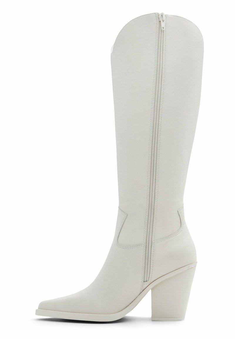 ALDO WESTERN NEVADA High heeled boots open white/white Zalando.ie