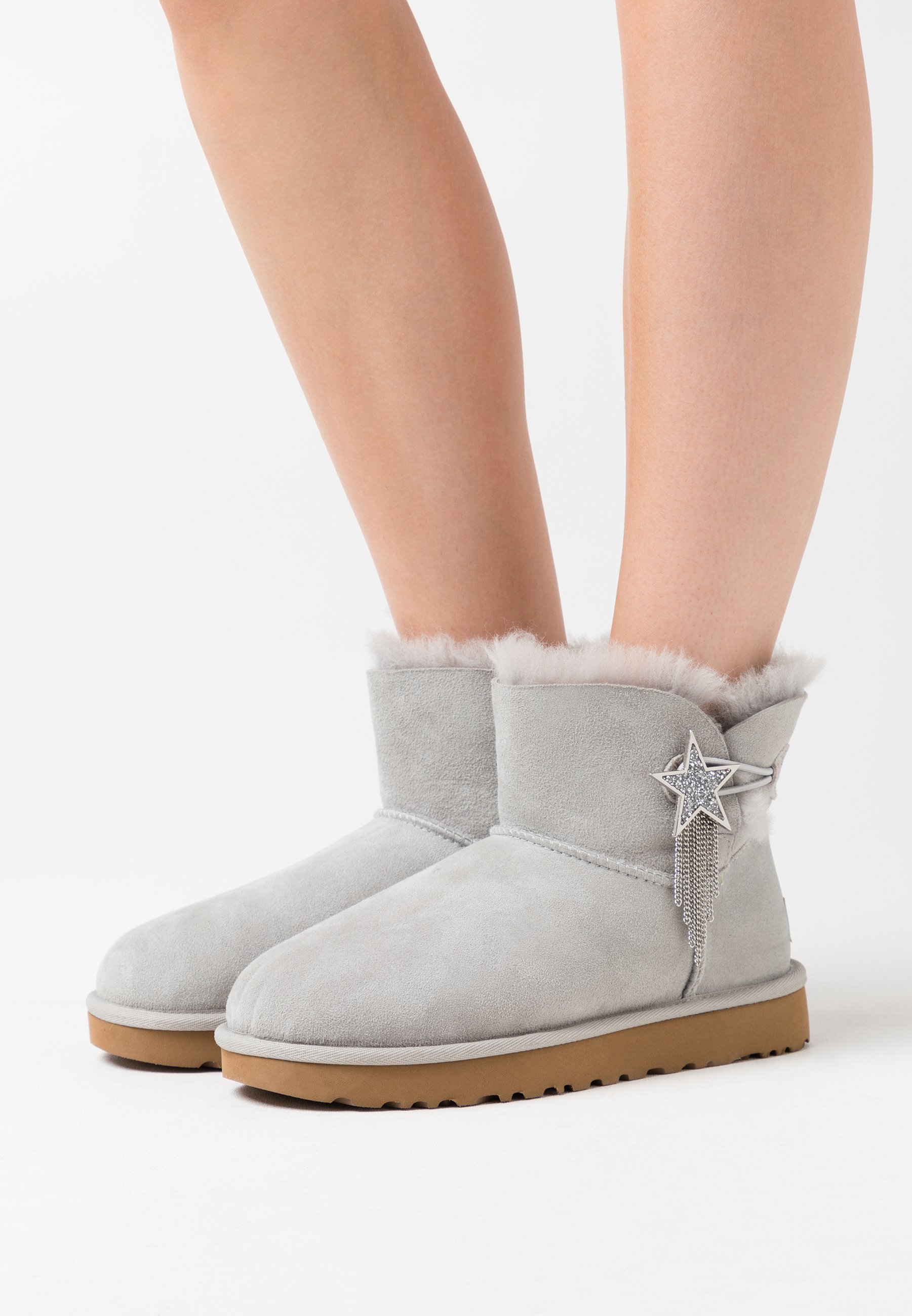 ugg mini boots grey