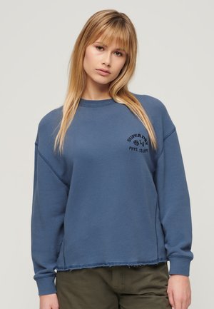 Superdry & Co ESSENTIAL  - Sweatshirt - wedgewood blue